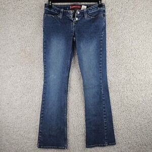 Vintage Y2K Levis Too Superlow 520 Jeans Sz 7 30x31 Bootcut Button Fly 2002